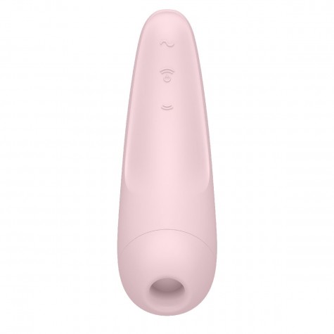 Розовый вакуум-волновой стимулятор Satisfyer Curvy 2+